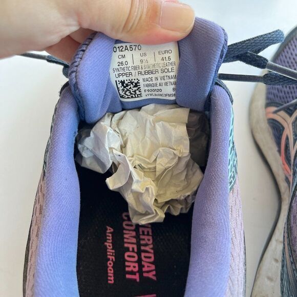 ASICS GEL-Contend 6 Women's Running Walking Shoes Size 9.5 Purple Athletic - Picture 4 of 8